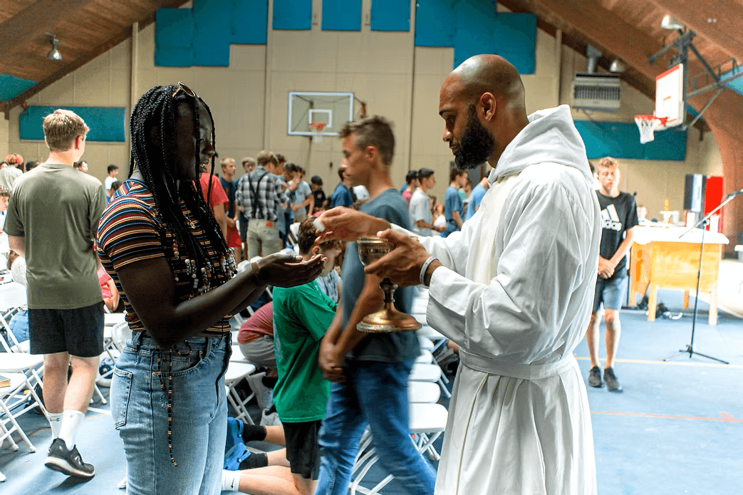 Religious leaders at Camp Veritas